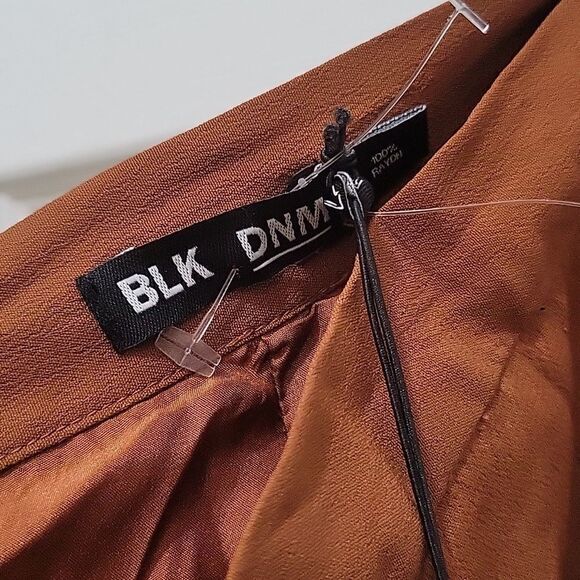 BLK DNM Long Skirt in Cognac - Picture 9 of 12